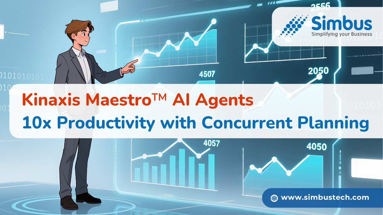 Kinaxis Maestro AI Agents: 10x Productivity with Concurrent Planning
