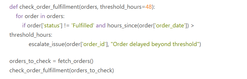 Kinaxis Maestro Exception Management Automation