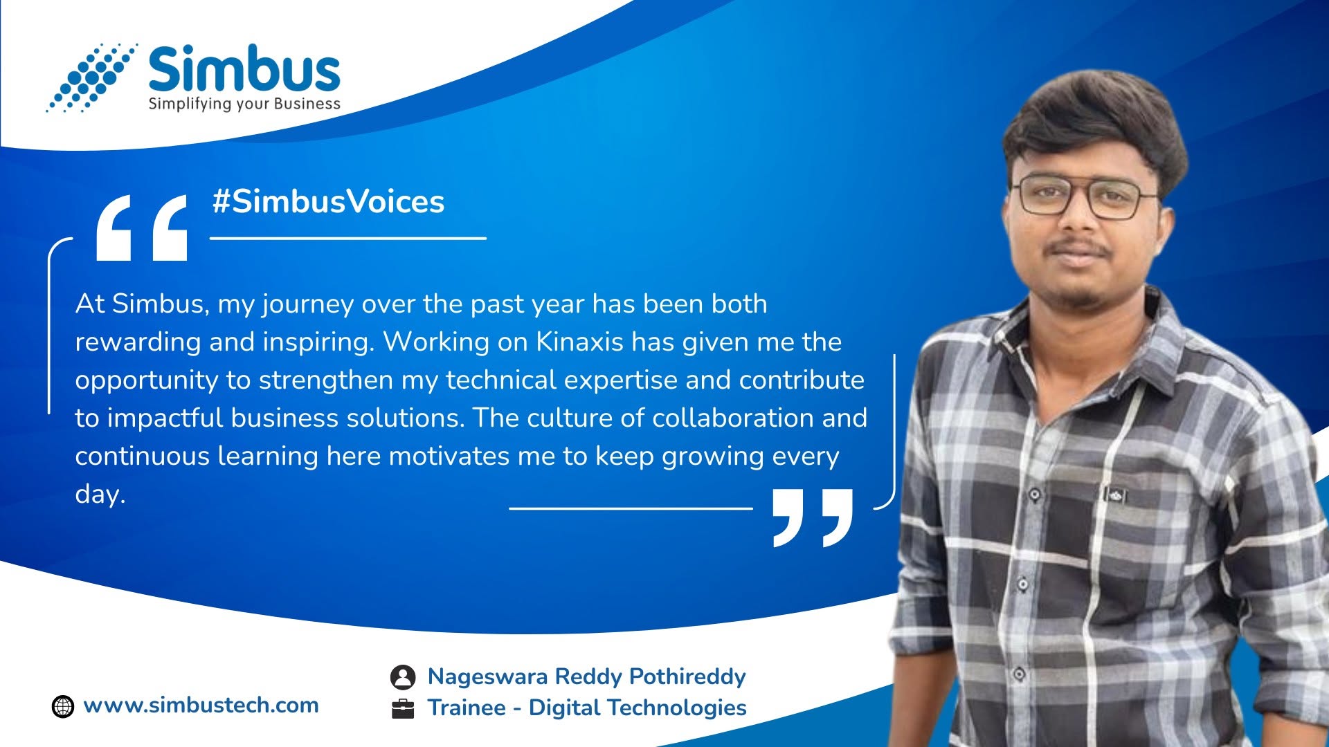 Nageswara Reddy Pothireddy — Trainee - Digital Technologies