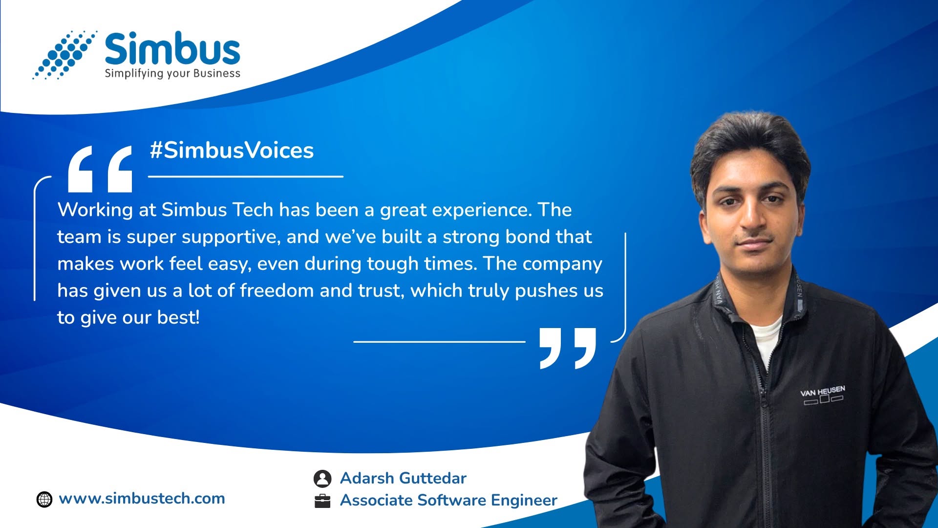 Adarsh Guttedar — Associate Software Engineer