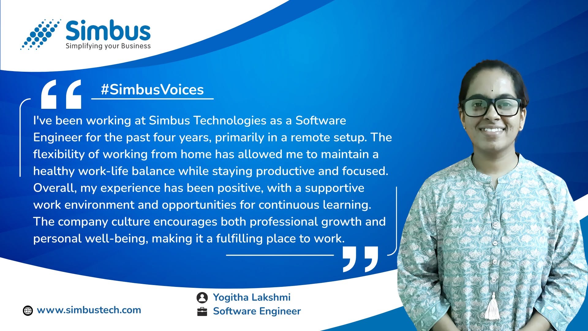 Yogitha Lakshmi — Software Engineer